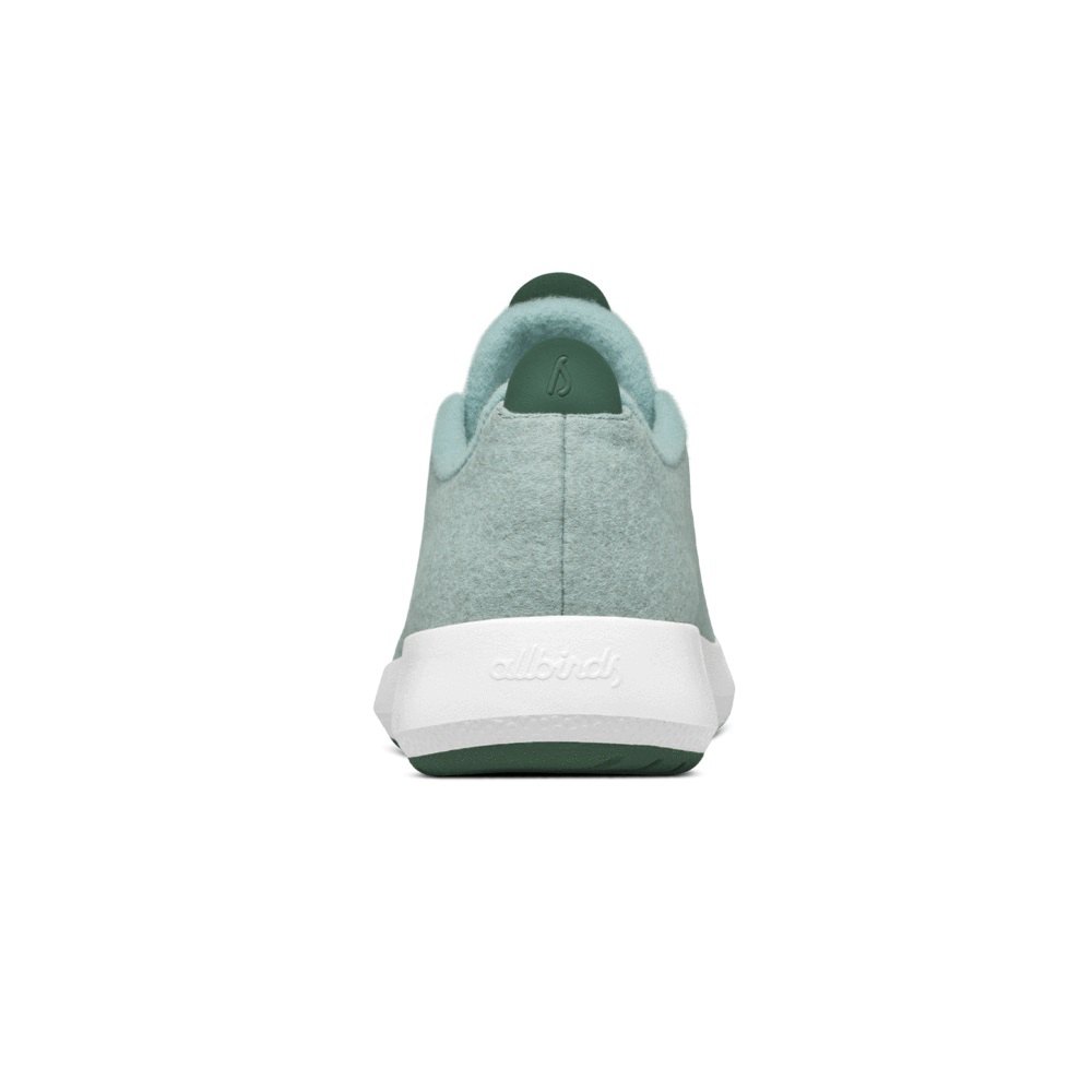 Allbirds Men\'s Wool Runner Mizzles - Sneakers Mint - EDX169254